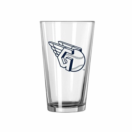 MOMENT-IN-TIME 16 oz Major League Baseball Cleveland Guardians Gameday Pint Glass MO3596714